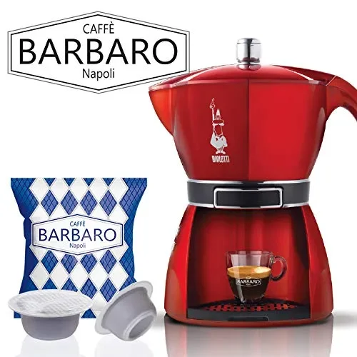 Barbaro 100 Capsule, Cremoso Napoli, Compatibili Bialetti – 630 gr