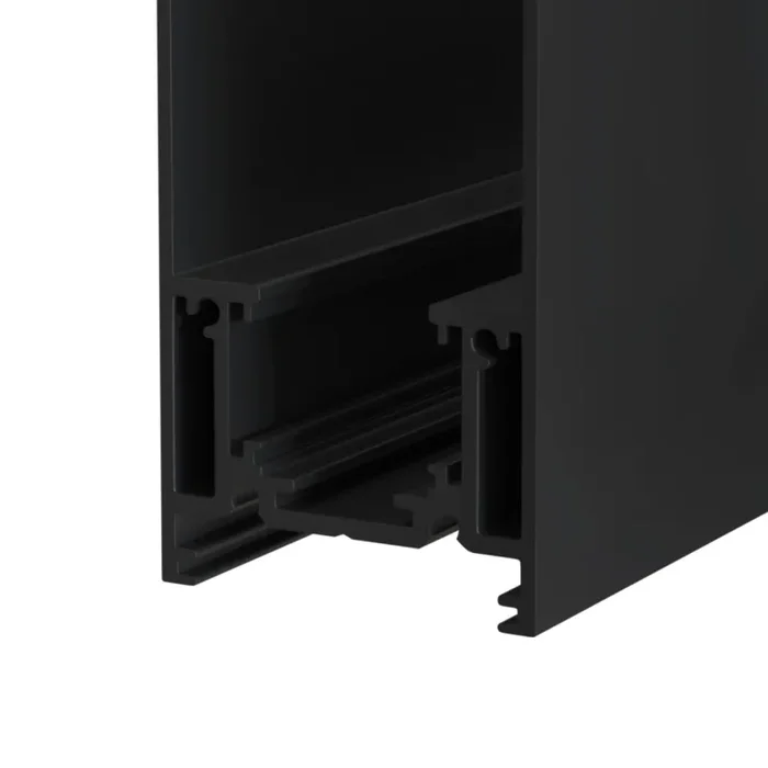 Barra Magnetica 200 cm per Sistema Illuminazione Binario Nero - immagine 3