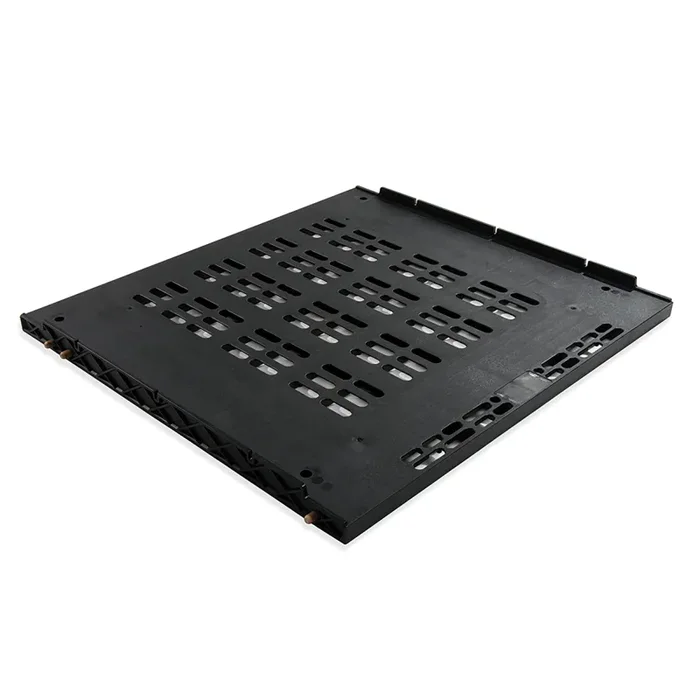 Base di Ventilazione per Frigorifero ad Incasso Spessore Tavola 16 Plastica Nera Emuca