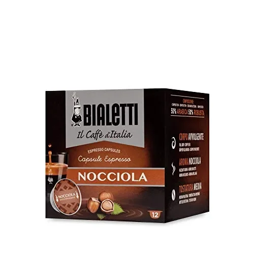 Bialetti “Gourmet” Gusto Nocciola – Confezione da 12 pezzi
