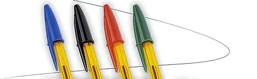 BIC Cristal Original Fine Penne A Sfera Con Punta Fine (0,8 Mm) – Nere, Confezione Da 4 Vendita calda online - immagine 2