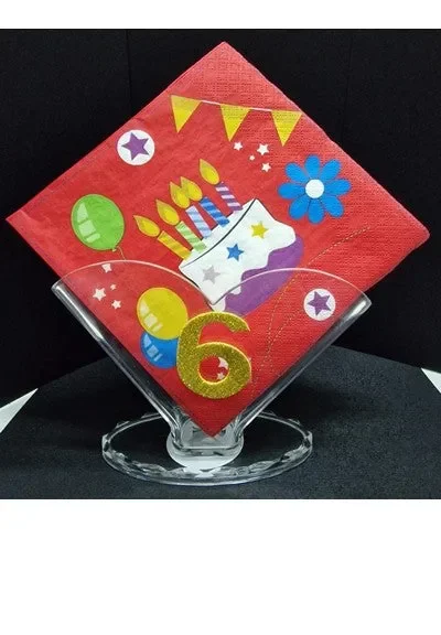 Bigiemme Portatovaglioli Plastica Trasparente L 17 Cm H 17 Cm