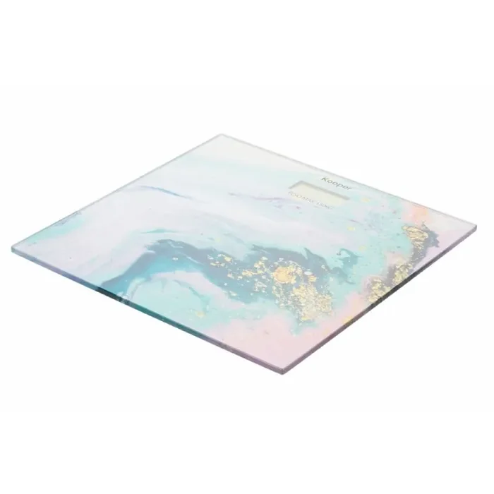 Bilancia Pesapersona Elettronica Max 150 Kg in Vetro Kooper Rosa In saldo - immagine 2