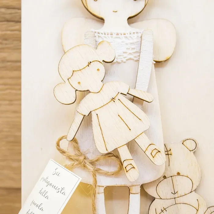 Bimba/Angelo delle Favole con Orsetto Beccalli - immagine 3