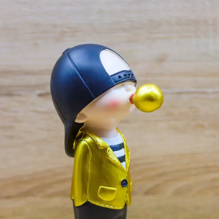 Bimbo con Cappellino Nero Cuore Matto - immagine 2