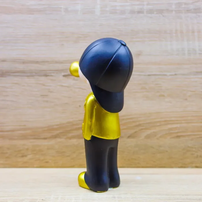 Bimbo con Cappellino Nero Cuore Matto - immagine 3