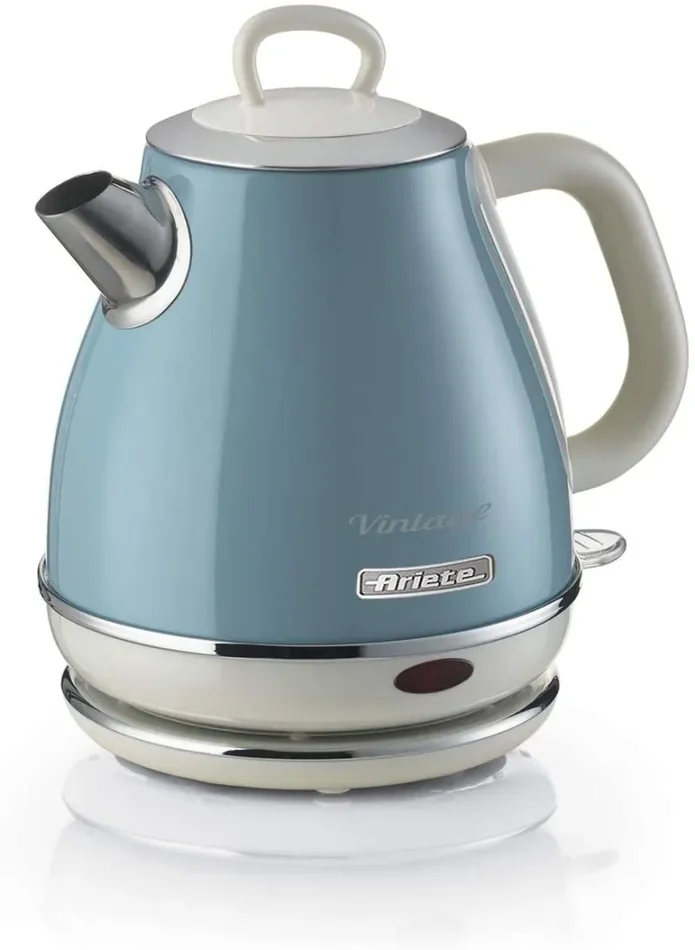 Bollitore Elettrico 1600W Capacità 1L in Acciaio Ariete Blu Sconti