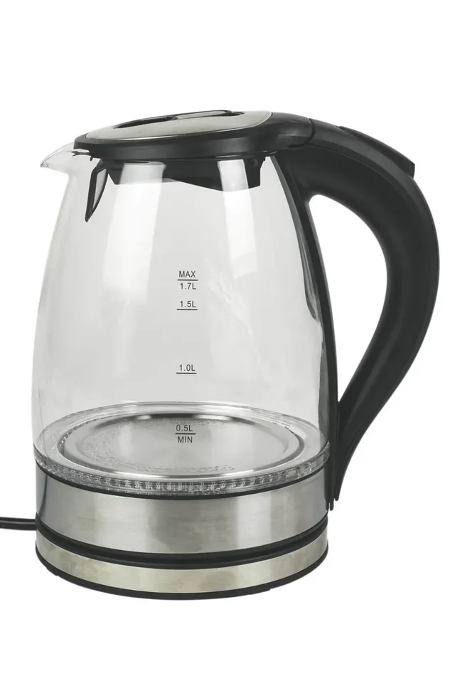 Bollitore Elettrico in Vetro 1800W 1,7 Litri Kooper Boiled - immagine 2