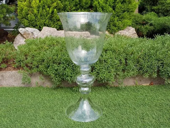 BONTURI CASA HOME DECORATION Calice Jenny 55 Clear H 55 Cm D 28 Cm Vetro