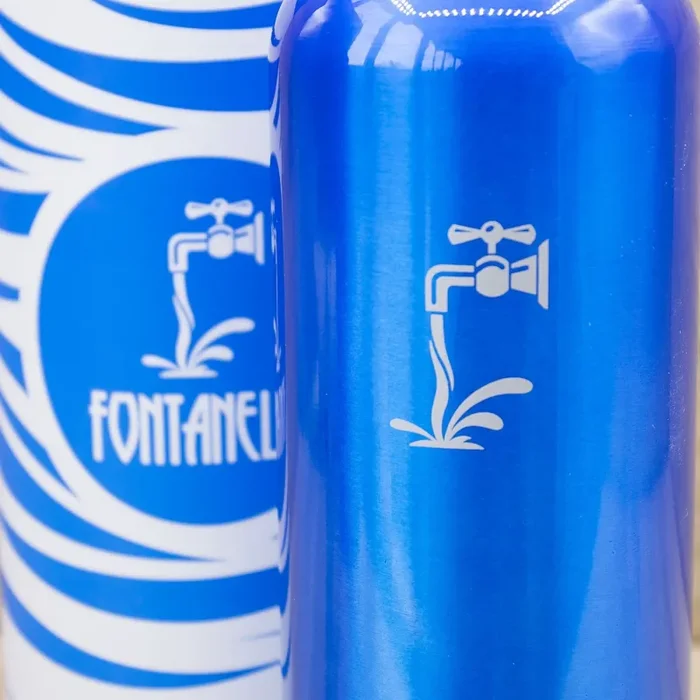 Borraccia Blu “Fontanella” Emmebi - immagine 2
