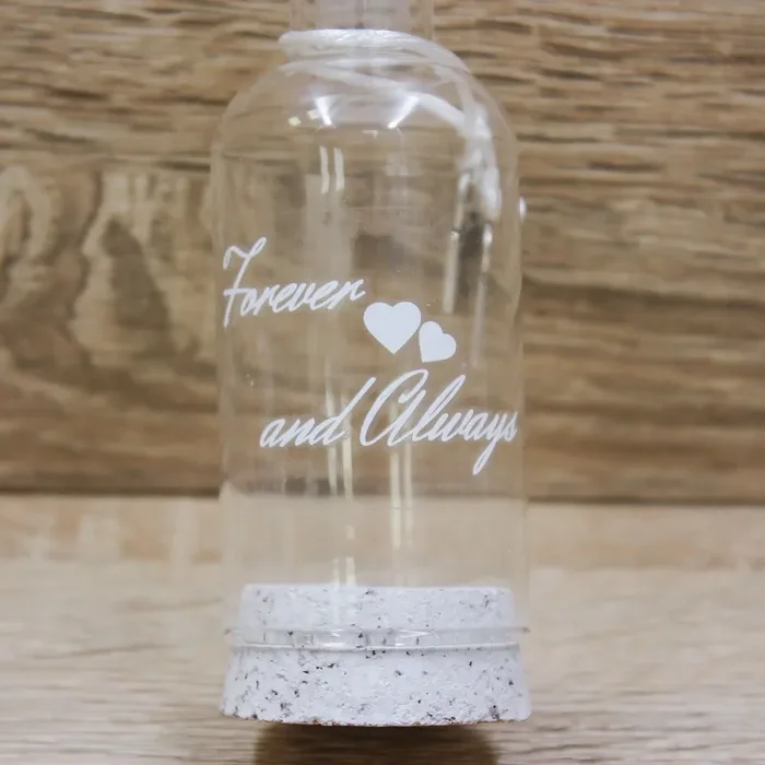 Bottiglia con Chiave e Lucchetto “Forever and Always” - immagine 3