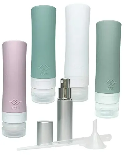 Bottiglie da Viaggio in Silicone, FIYUK Contenitori Bottiglia…