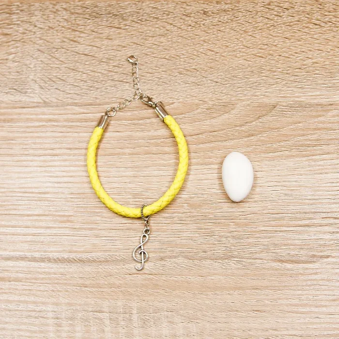 Bracciale Cordoncino Chiave di Violino Linea Musica Vendita calda online