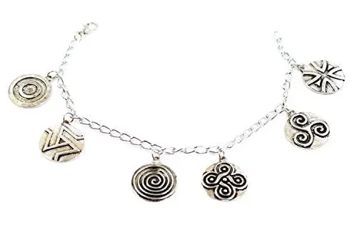 Bracciale Teen Wolf Charm – Charms simbolo argento antico a forma di Druido… - immagine 2