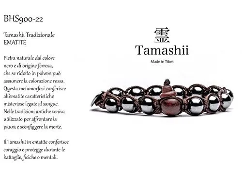 Bracciale tibetano buddista Tamashii in Ematite MainApps Vendita online - immagine 2