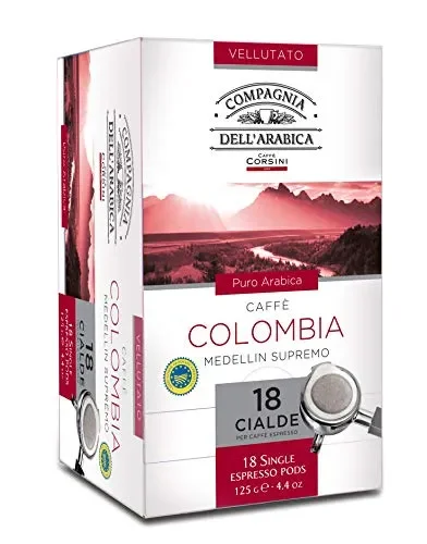 Caffè Corsini Compagnia dell’Arabica Colombia 100% Arabica 4 x 18