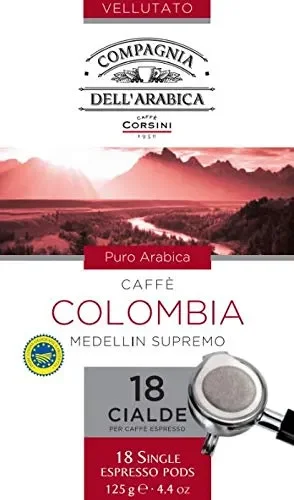 Caffè Corsini Compagnia dell’Arabica Colombia 100% Arabica 4 x 18 - immagine 2