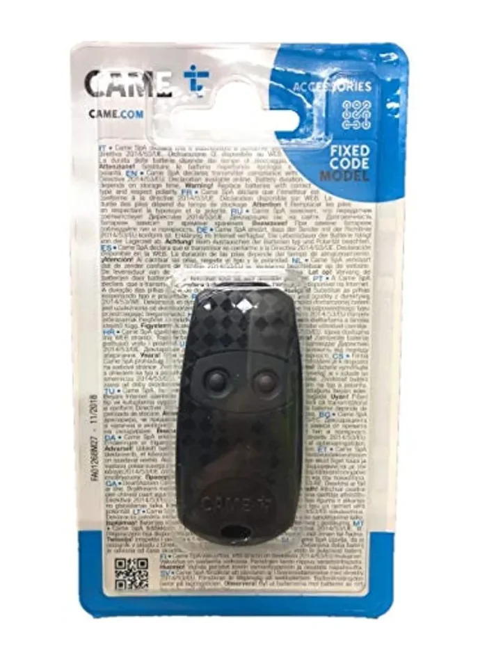 Came TOP 432 EV telecomando radiocomando originale , sostituisce Top432NA – TOP 432 SA apricancello 2 tasti 433,92 Mhz - immagine 2