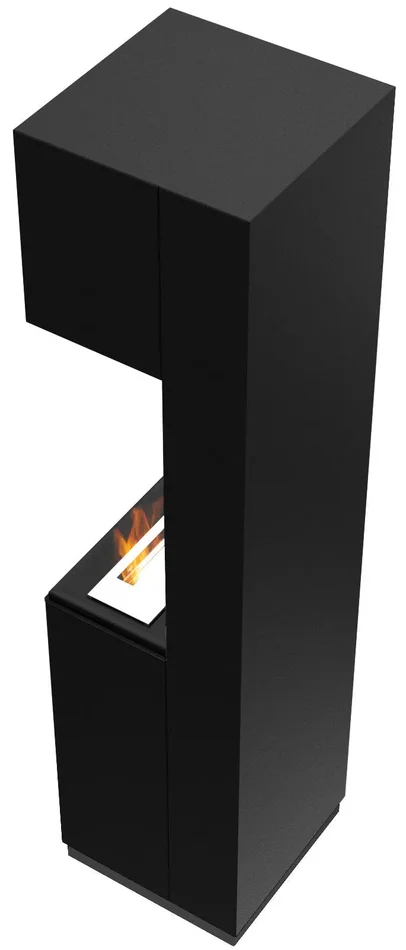 Camino a Bioetanolo da Pavimento 40,8×170 cm Flig Nashville Nero Online ora - immagine 3