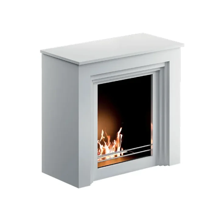 Camino a Bioetanolo da Pavimento 70x30x72 cm 2000W 1L Falcade Bianco Online