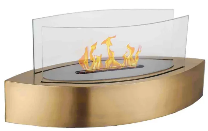 Camino a Bioetanolo da Tavolo 50,8×20,3 cm Vannini Vanda Oro