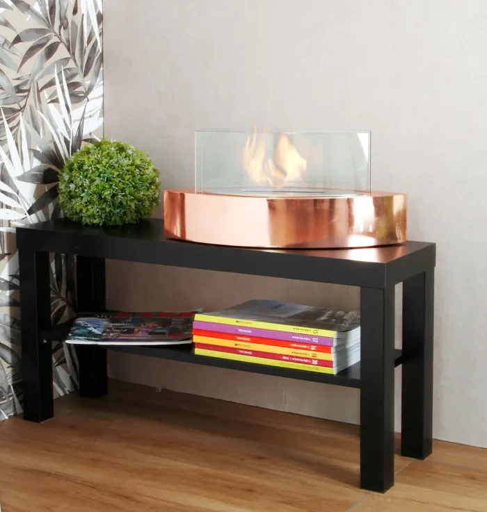 Camino a Bioetanolo da Tavolo 50,8×20,3 cm Vannini Vanda Rosè - immagine 2