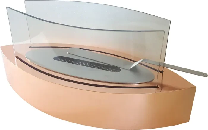 Camino a Bioetanolo da Tavolo 50,8×20,3 cm Vannini Vanda Rosè - immagine 3