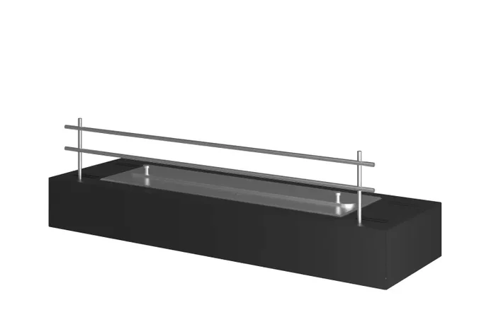 Camino a Bioetanolo da Tavolo 60×19 cm Firebox 600 Nero Online ora - immagine 2