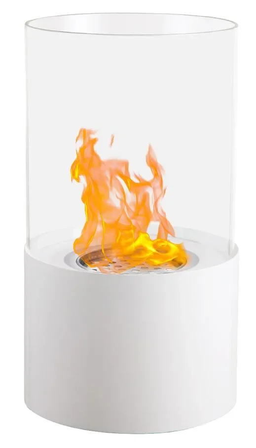 Camino a Bioetanolo da Tavolo Ø16×29 cm Cloud Bianco