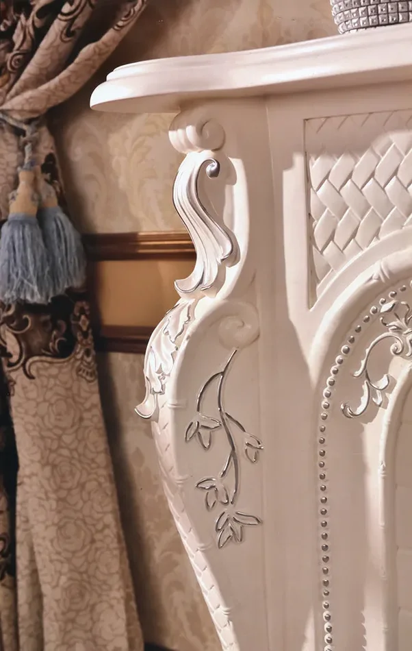 Camino Elettrico da Pavimento 116x150x33 cm Effetto Fiamma 1500W Odiseea Bianco Saldi - immagine 3