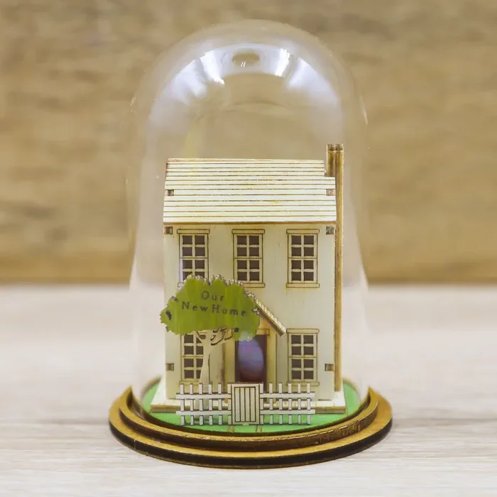 Campana con una Casetta Enesco Vendita calda online - immagine 3