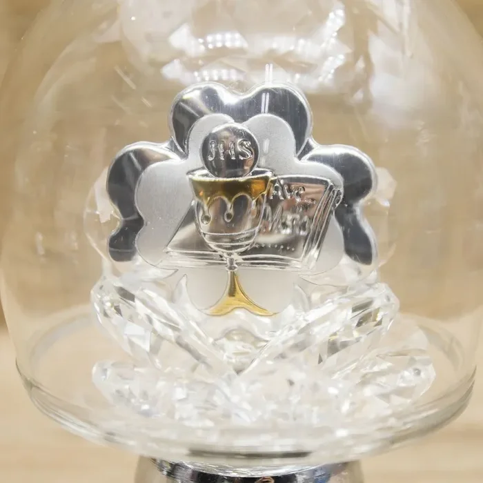 Campana Cristallo con Simbolo Comunione Via Margutta - immagine 2