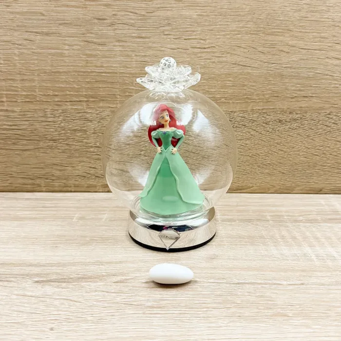 Campana Led Ariel Disney Orchidea Bomboniere