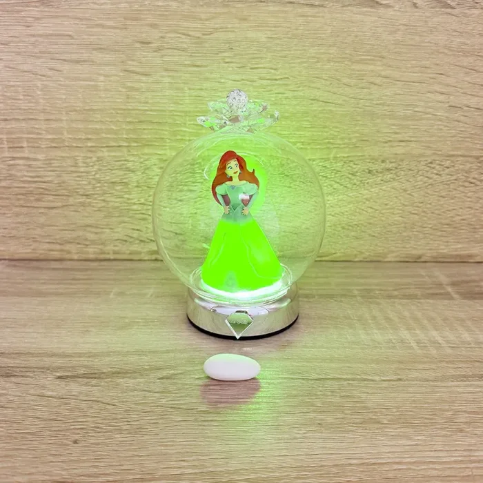 Campana Led Ariel Disney Orchidea Bomboniere - immagine 2