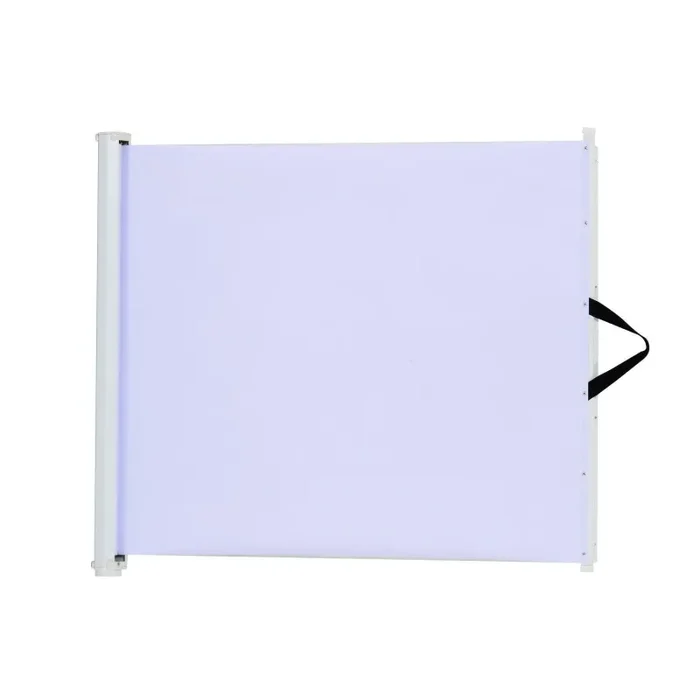 Cancelletto Barriera di Protezione Estensibile per Animali in textilene 115×82.5 cm