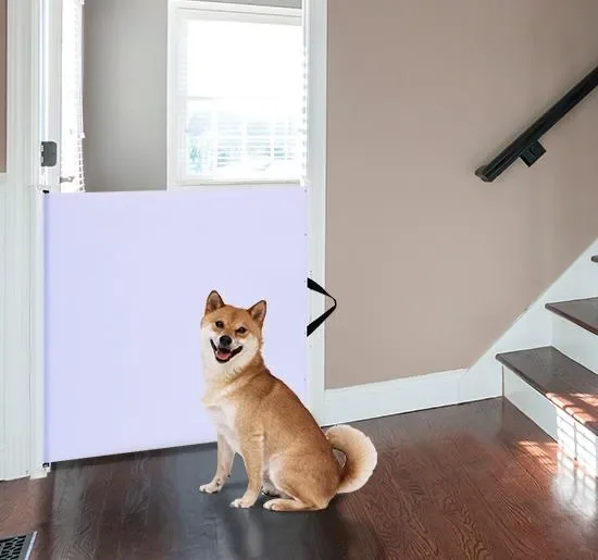 Cancelletto Barriera di Protezione Estensibile per Animali in textilene 115×82.5 cm - immagine 3