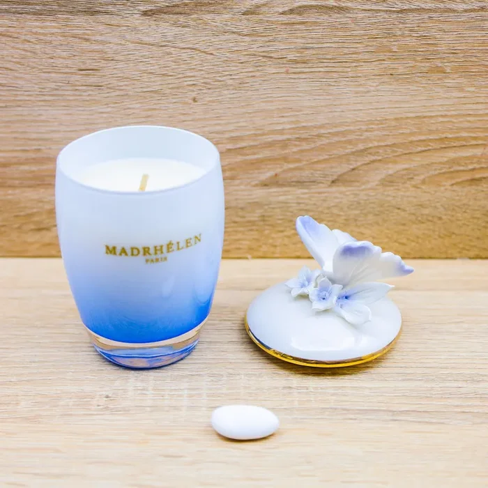 Candela Celeste con Farfalla “Linea Papillon” Madrhèlen - immagine 2