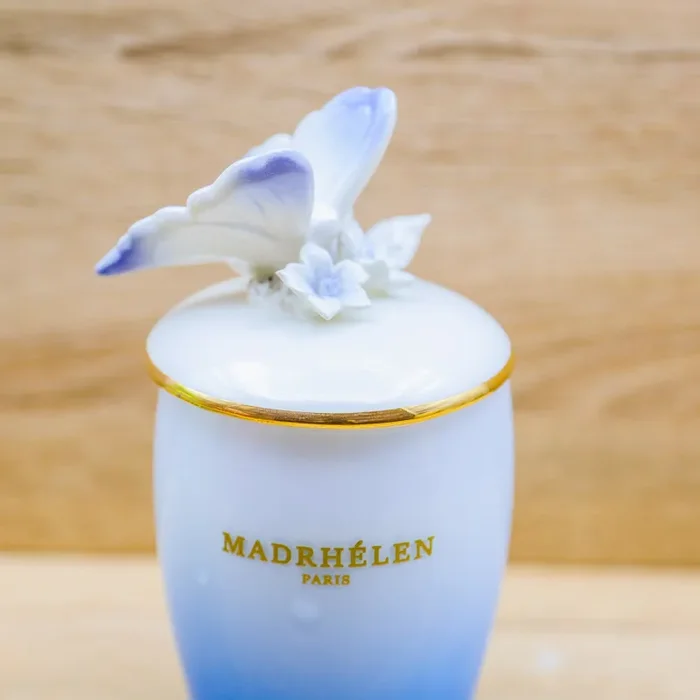 Candela Celeste con Farfalla “Linea Papillon” Madrhèlen - immagine 3
