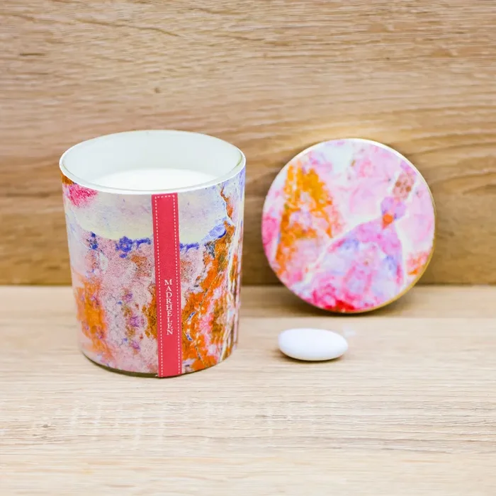 Candela Profumata “Linea Marmo” Color Madrhèlen - immagine 2