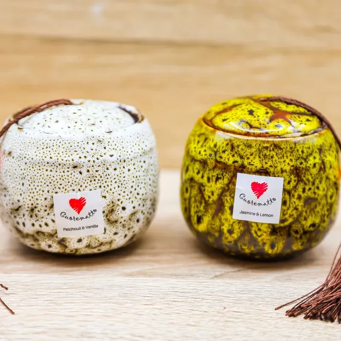 Candela Profumata Media Cuore Matto Vendita calda - immagine 2