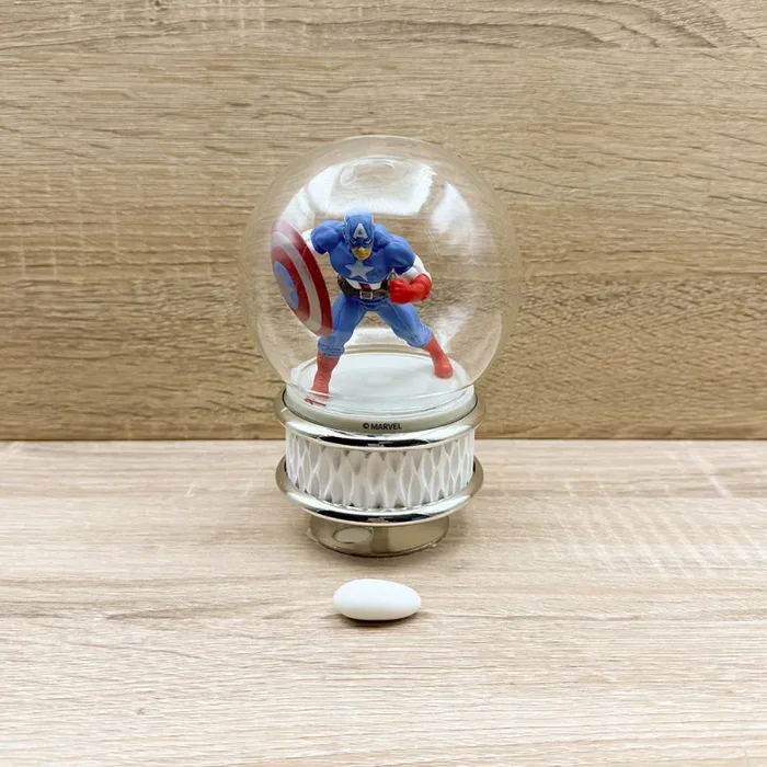 Carillon Campana Captain America Marvel Orchidea Bomboniere Saldi