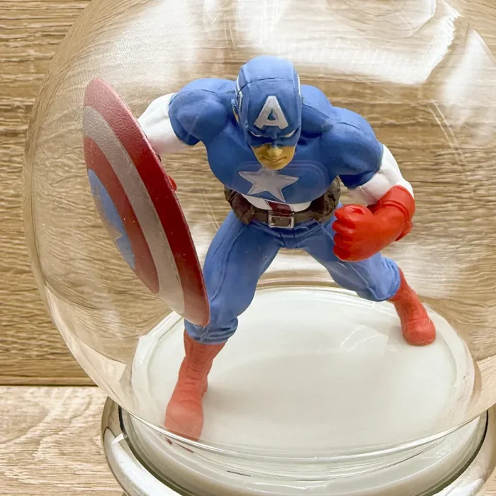 Carillon Campana Captain America Marvel Orchidea Bomboniere Saldi - immagine 2