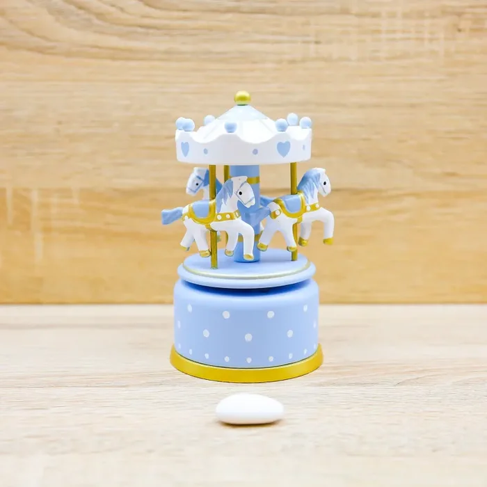 Carillon Giostra Azzurro Encantada