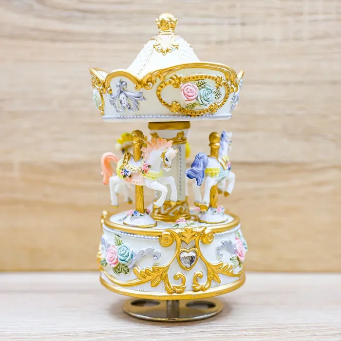 Carillon Giostra Bianco Encantada - immagine 2