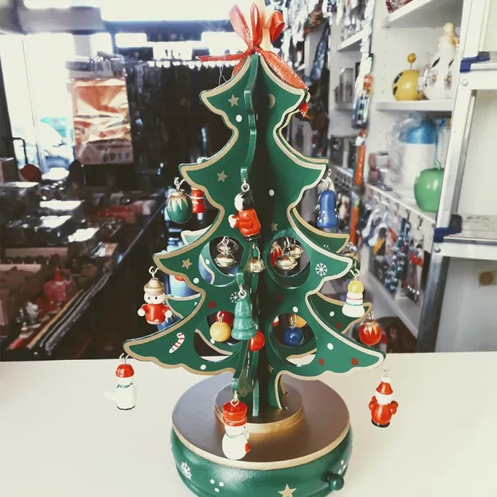 Carillon Natalizio 25×20 cm con Luci e Suoni con Accessori - immagine 2