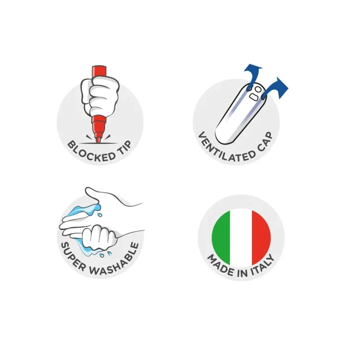 CARIOCA Pennarelli Joy Box, Pennarelli Colorati per Bambini con Punta Fine, Ideali per Disegnare e Colorare, Super Lavabili, Colori Assortiti, 36 pezzi - immagine 2