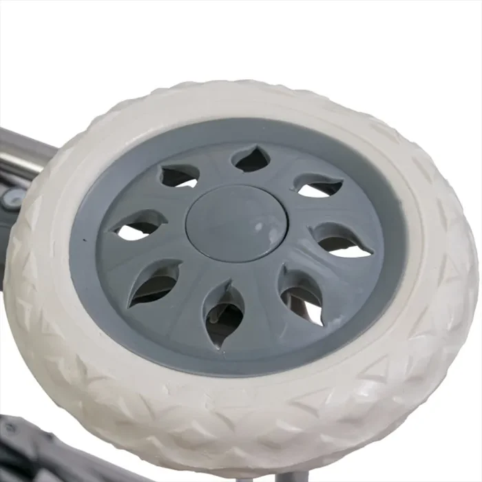 Carrello Trolley per la Spesa con Ruote in poliestere Grigio - immagine 2