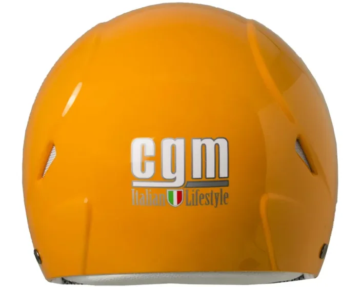 Casco Demi-Jet per Bambini con Frontino CGM Cuba Smile 204S Arancione - immagine 2