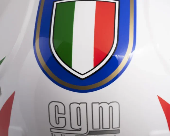 Casco Demi-Jet per Bambini Visiera Sagomata CGM Italia 205I Bianco Vendita online - immagine 2