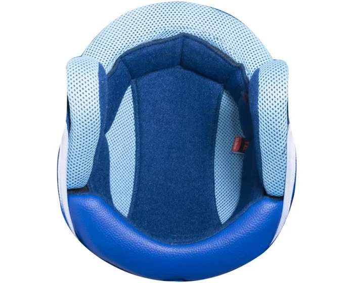 Casco Demi-Jet per Bambini Visiera Sagomata CGM Sport 205G Azzurro Fornitura - immagine 3